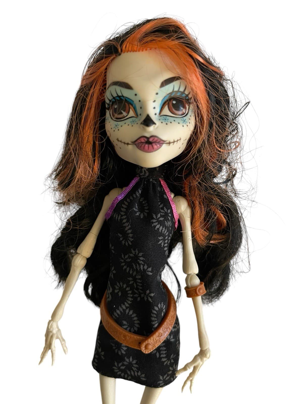 Monster High Skelita Calaveras Doll Scaris Skeleton Latinx Anthropomorphic Spook - Thumbnail 2