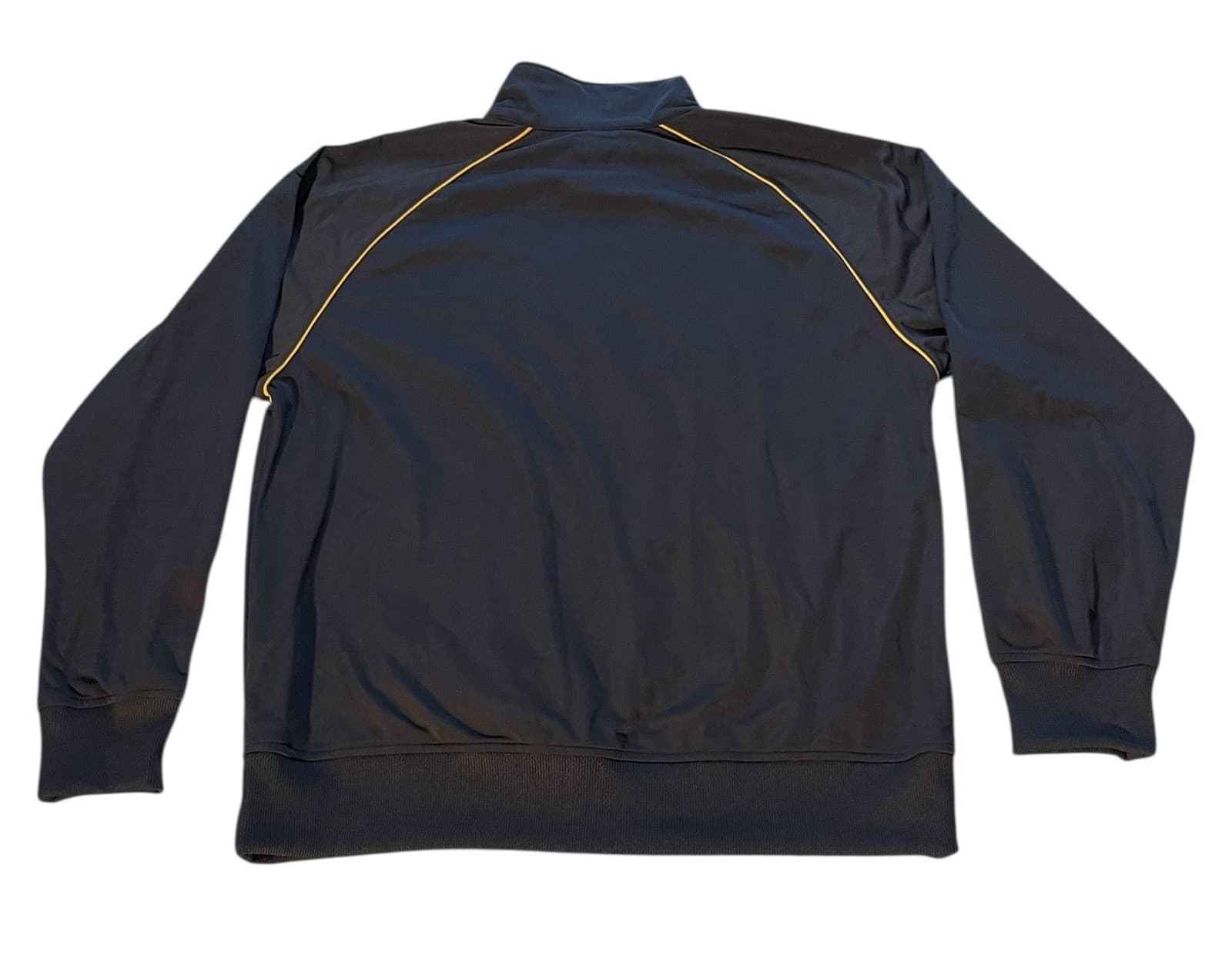 AMERICAN EAGLE Sportswear Y2K Zip Up Varsity Track Retro NAVY Jacket Men's Sz XL - Thumbnail 4