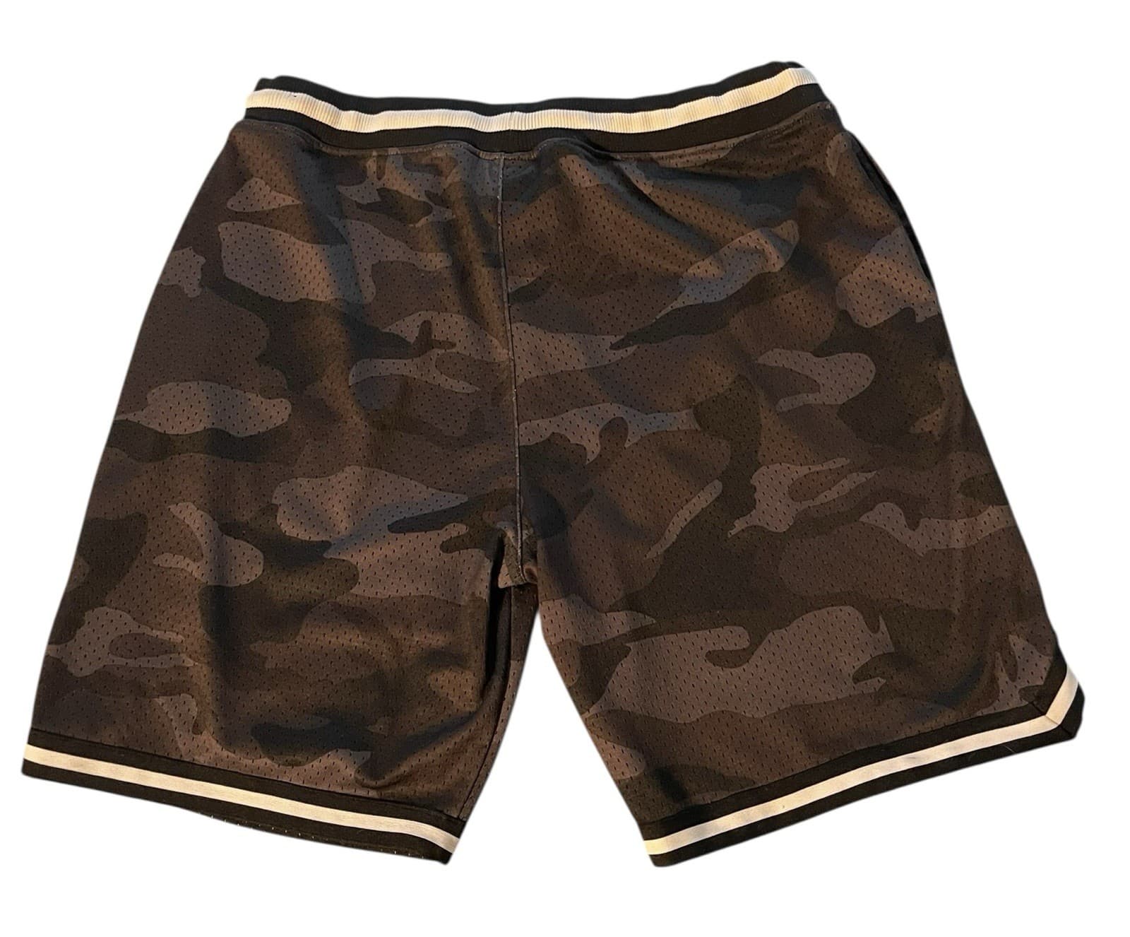 CSG Shorts Mens 2XL Camo Grey Basketball Breathable Activewear 9” Inseam - Thumbnail 5