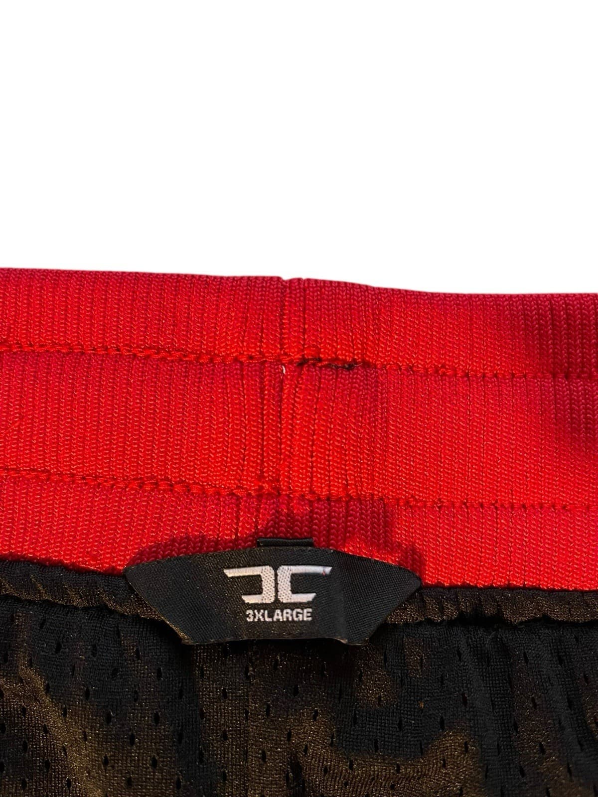 Jordan Craig Basketball Shorts Black, Red, & White 3xl - Thumbnail 3