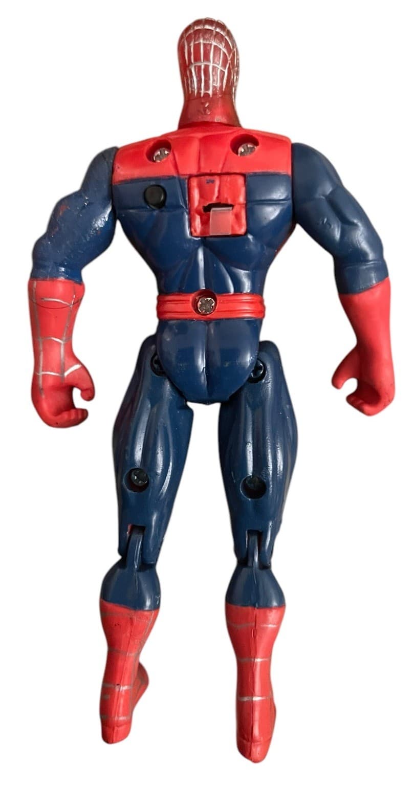 Spider-Man 5” With Real Working Action Figure - Rare - Thumbnail 2