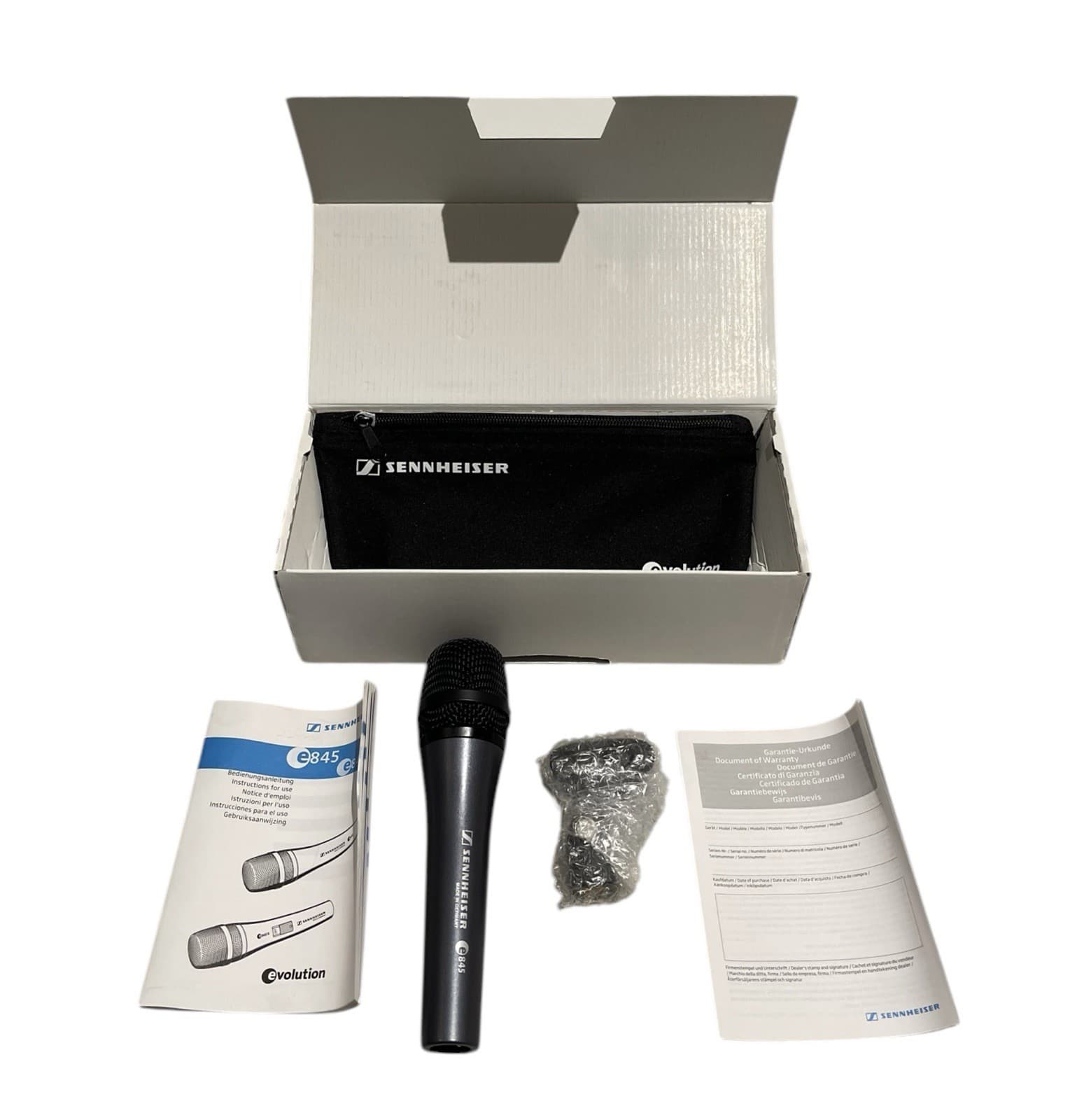 Sennheiser e 845 Supercardioid Dynamic Vocal Microphone - Thumbnail 6