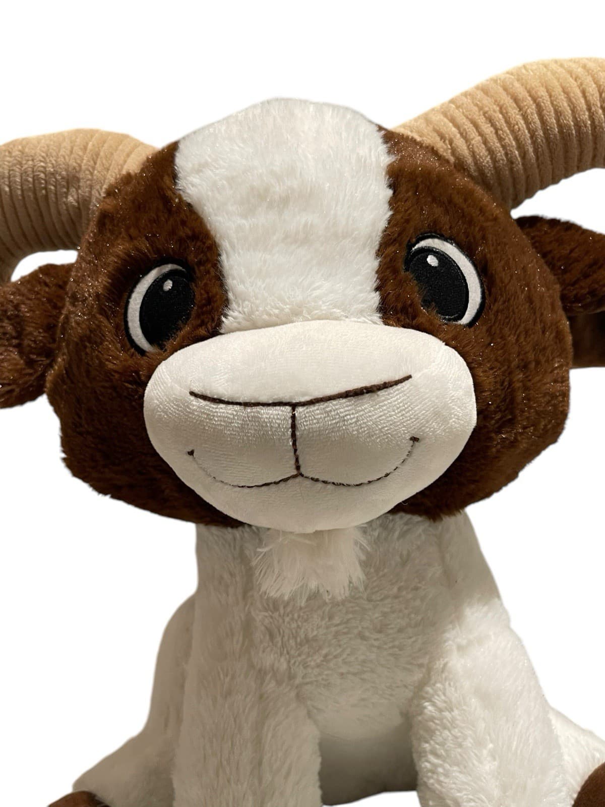 Fiesta Billy Goat Plush 16” Brown and White - Thumbnail 2