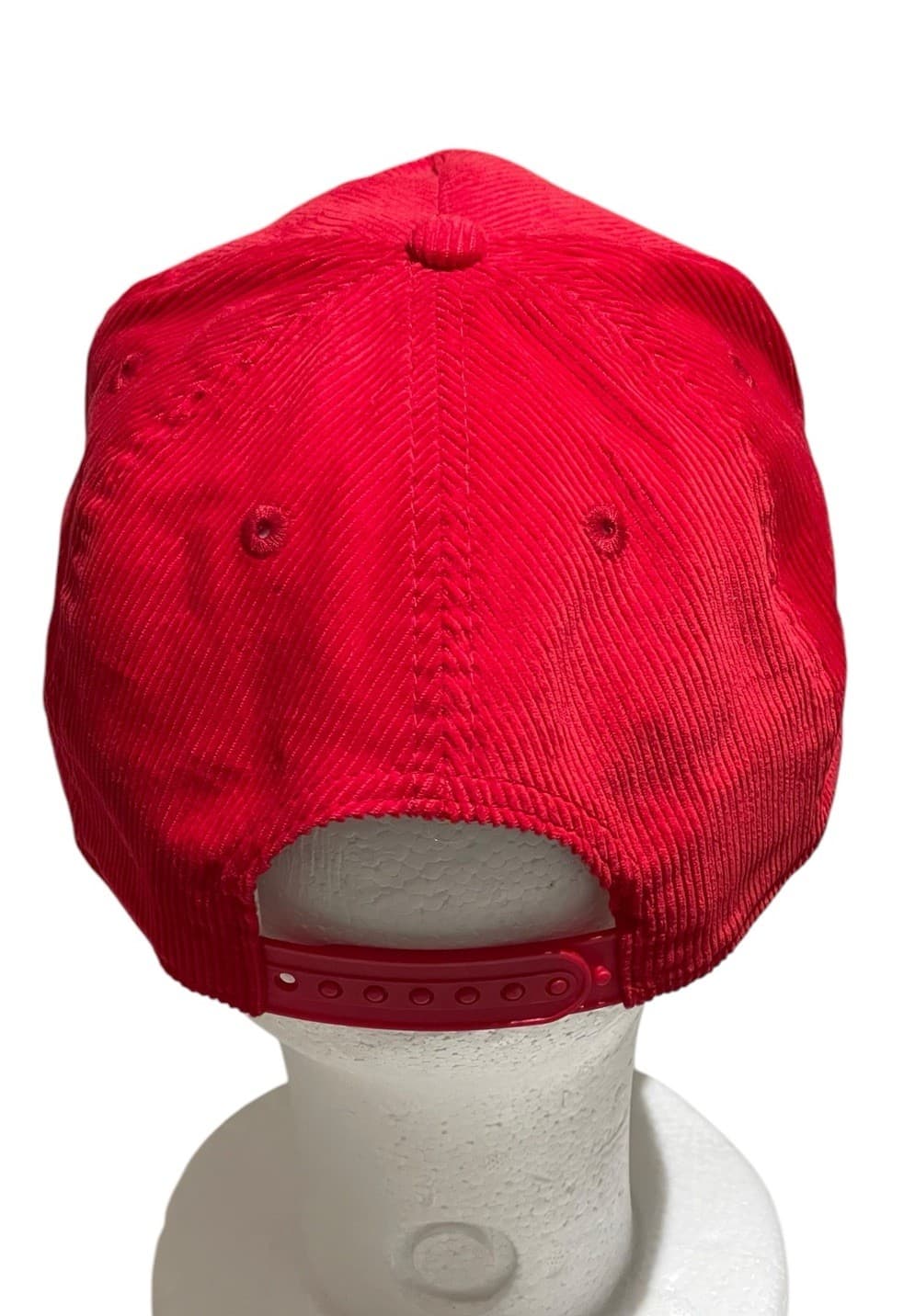 San Francisco 49ers New Era Throwback Corduroy Golfer Snapback Roped Hat Red - Thumbnail 4