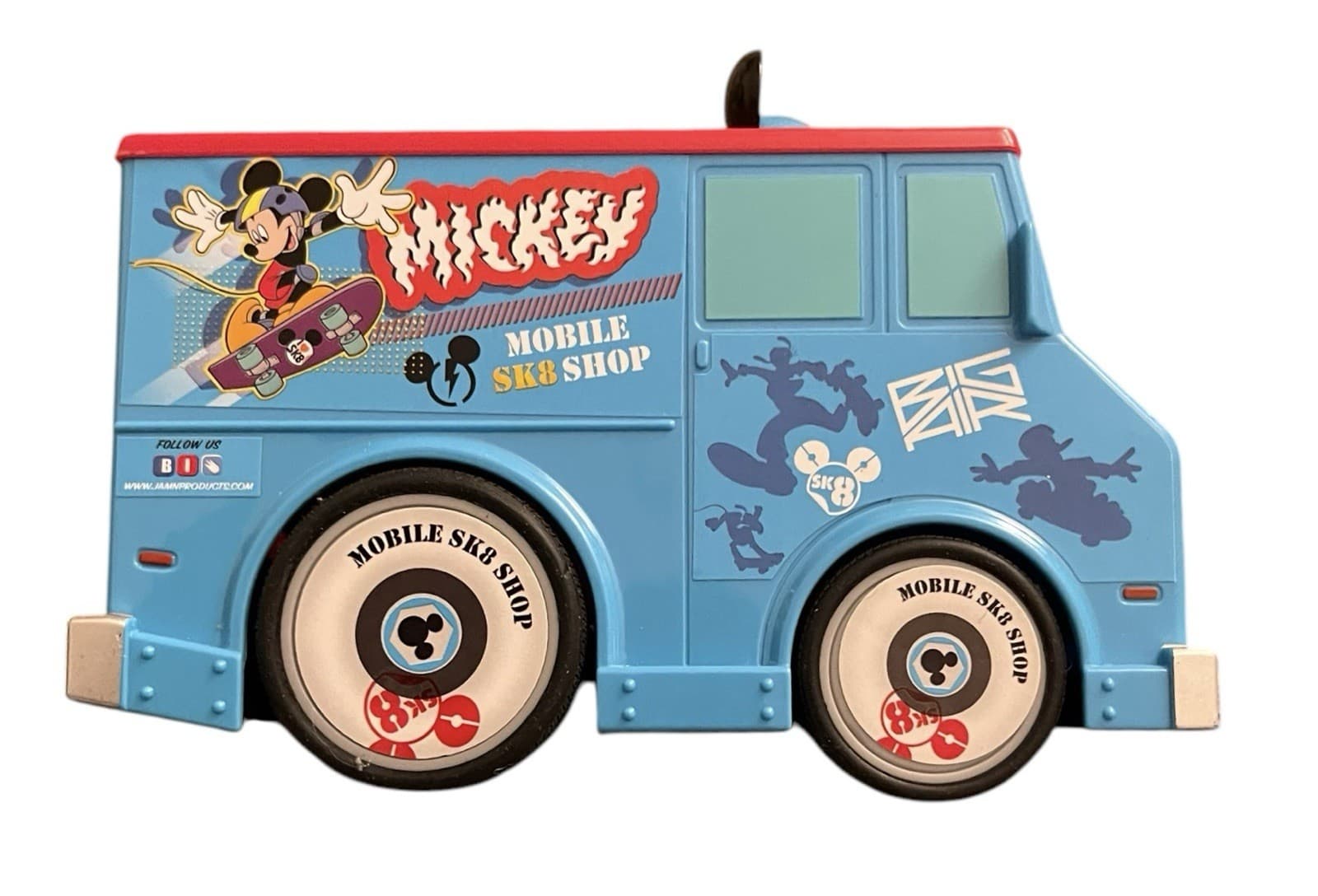 Disney Junior Mickey Mouse Mobile Ski Shop Friction Powered Utility Vehicle