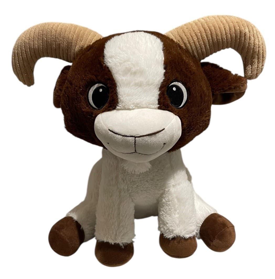 Fiesta Billy Goat Plush 16” Brown and White - Thumbnail 10