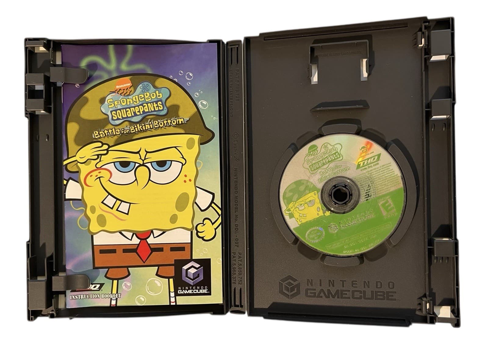SpongeBob SquarePants: The Battle for Bikini Bottom GameCube CIB Complete - Thumbnail 2