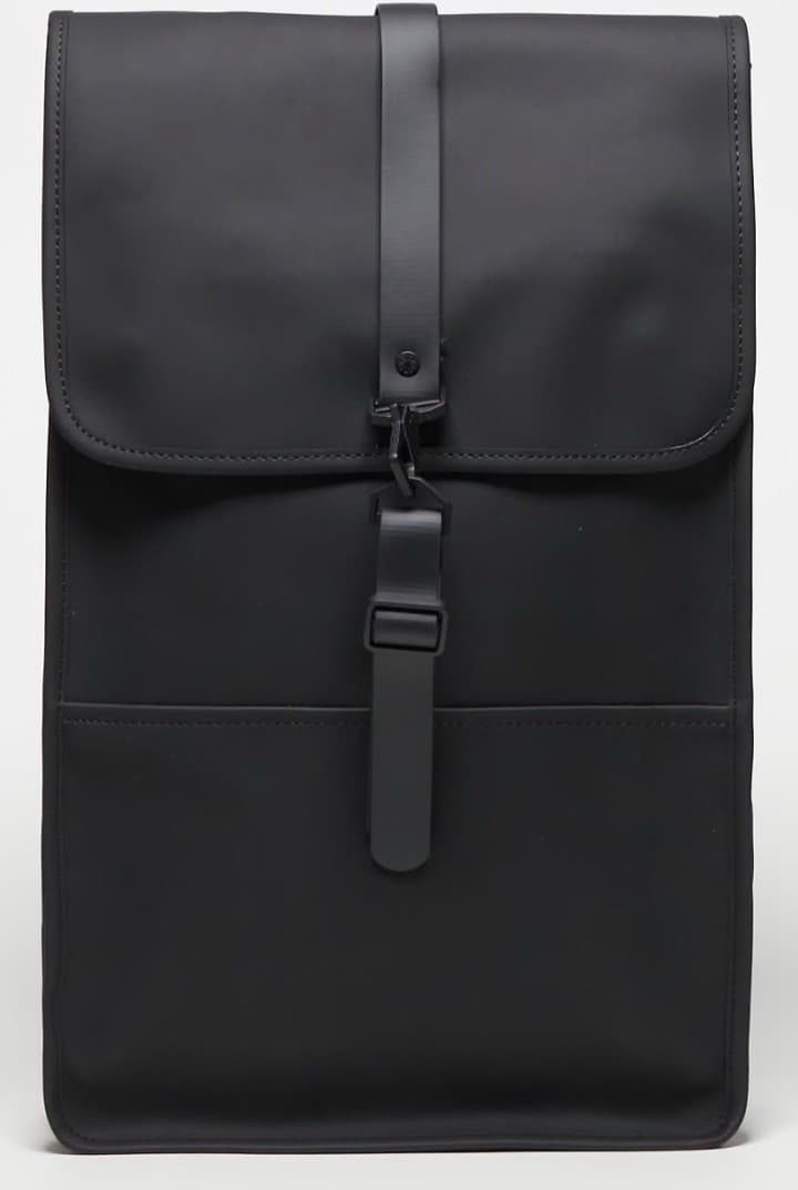 Rare Rains Rucksack Unisex Backpack Waterproof Hike Travel 17”x 11”x 4” Black