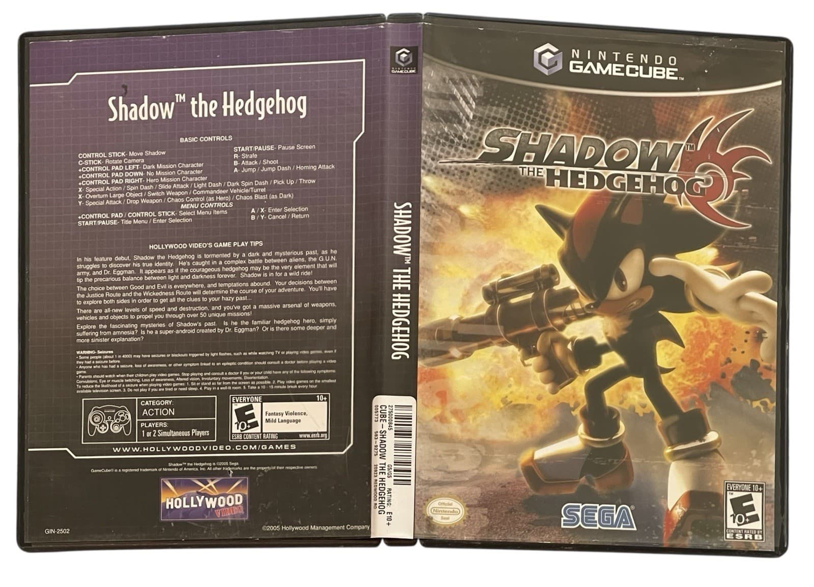 Shadow the Hedgehog (Nintendo GameCube, 2005) Tested and Working - Thumbnail 5