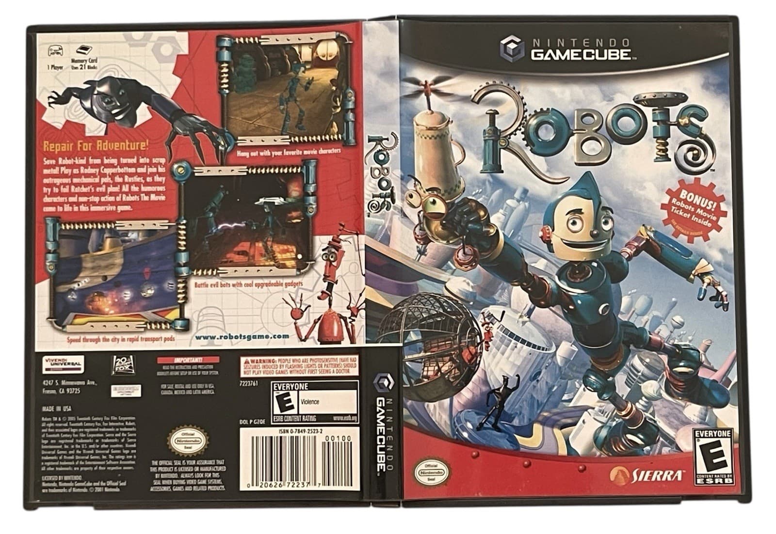 Robots Movie Game (Nintendo GameCube, 2005) - Thumbnail 7