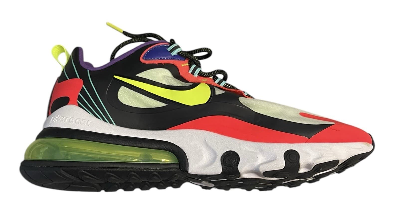 Nike Air Max 270 React 'Parachute' CU4705-001 Size 9.5 - Thumbnail 7
