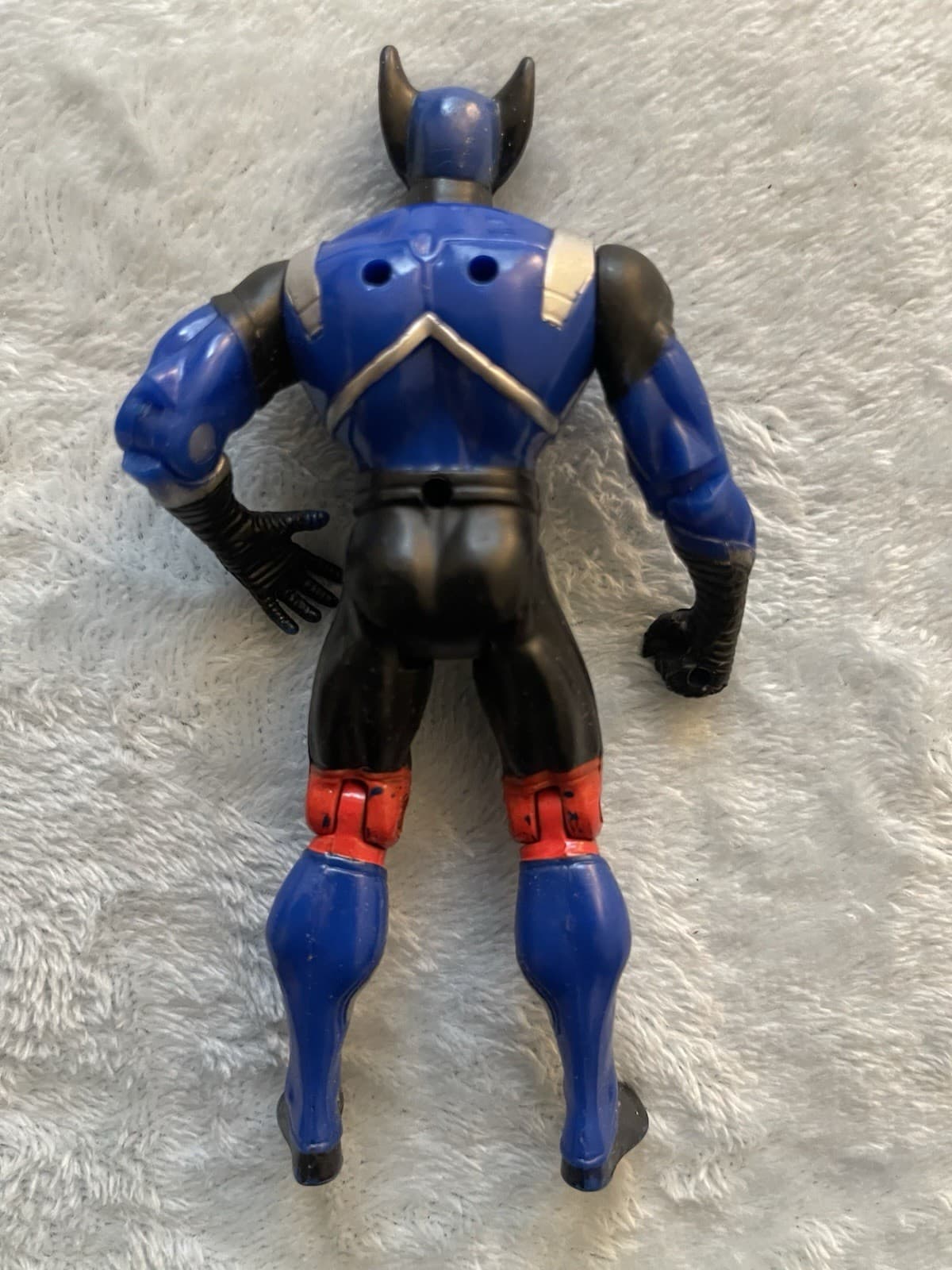 Wolverine Battle Armor Marvel ToyBiz Vintage 1996 5" Figure Comic Book Hero - Thumbnail 2