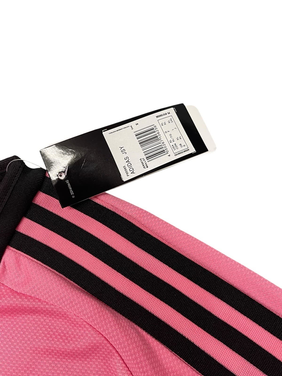Adidas Inter Miami CF 2024/25 Authentic Soccer Jersey Men’s Medium NWT $120 Pink - Thumbnail 8
