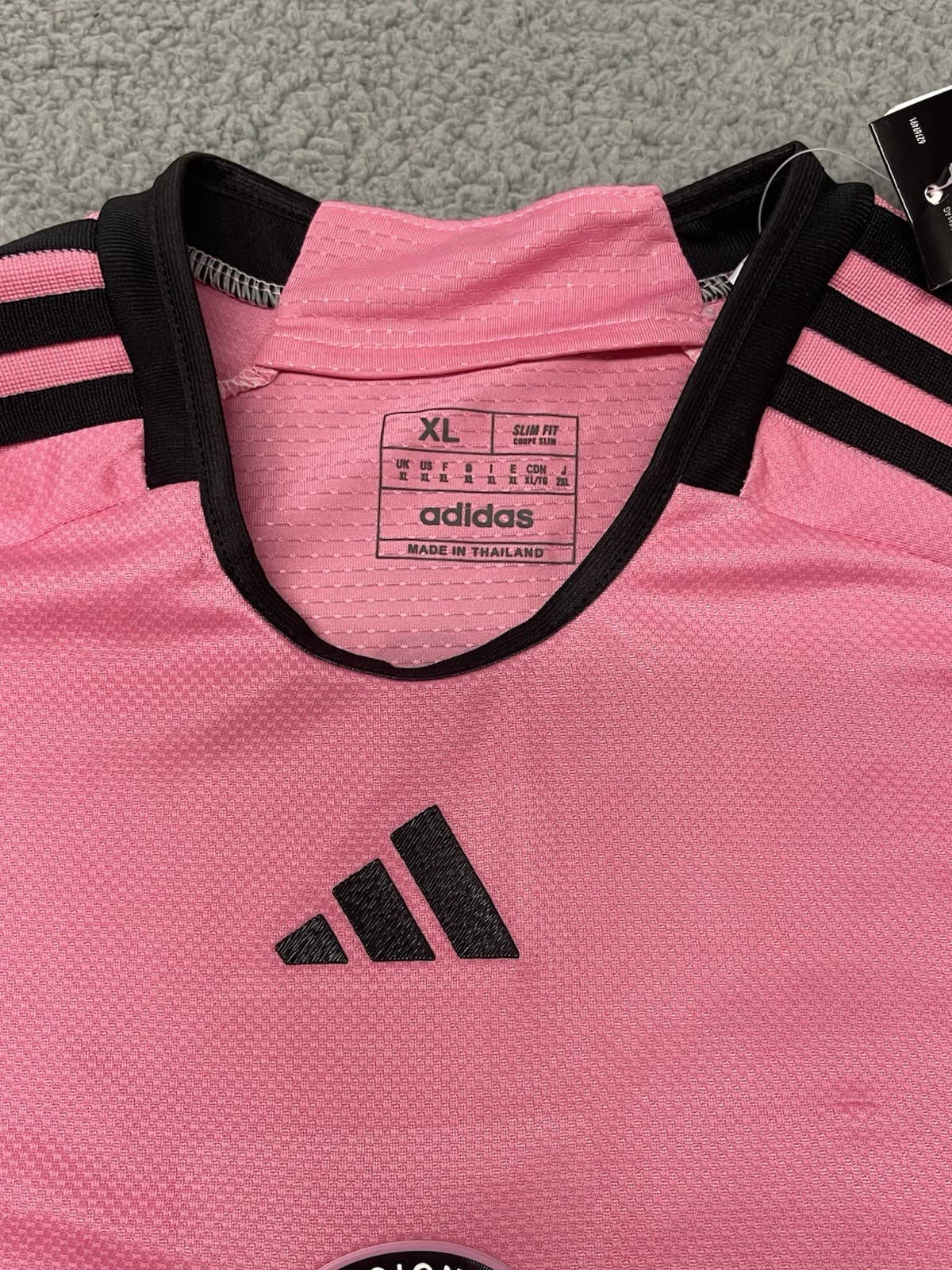 Adidas Inter Miami CF 2024/25 Authentic Soccer Jersey Men’s Medium NWT $120 Pink - Thumbnail 2