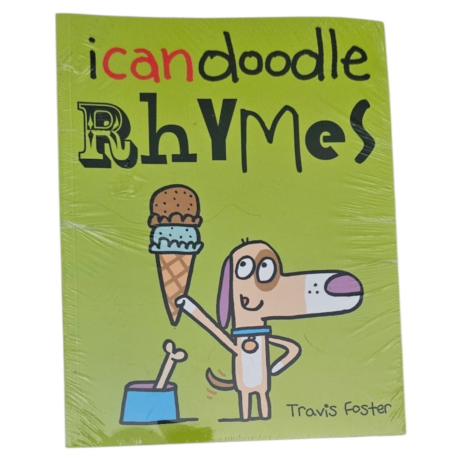 I Can Doodle Rhymes Kids Activity Book Travis Foster Phonics NEW SEALED