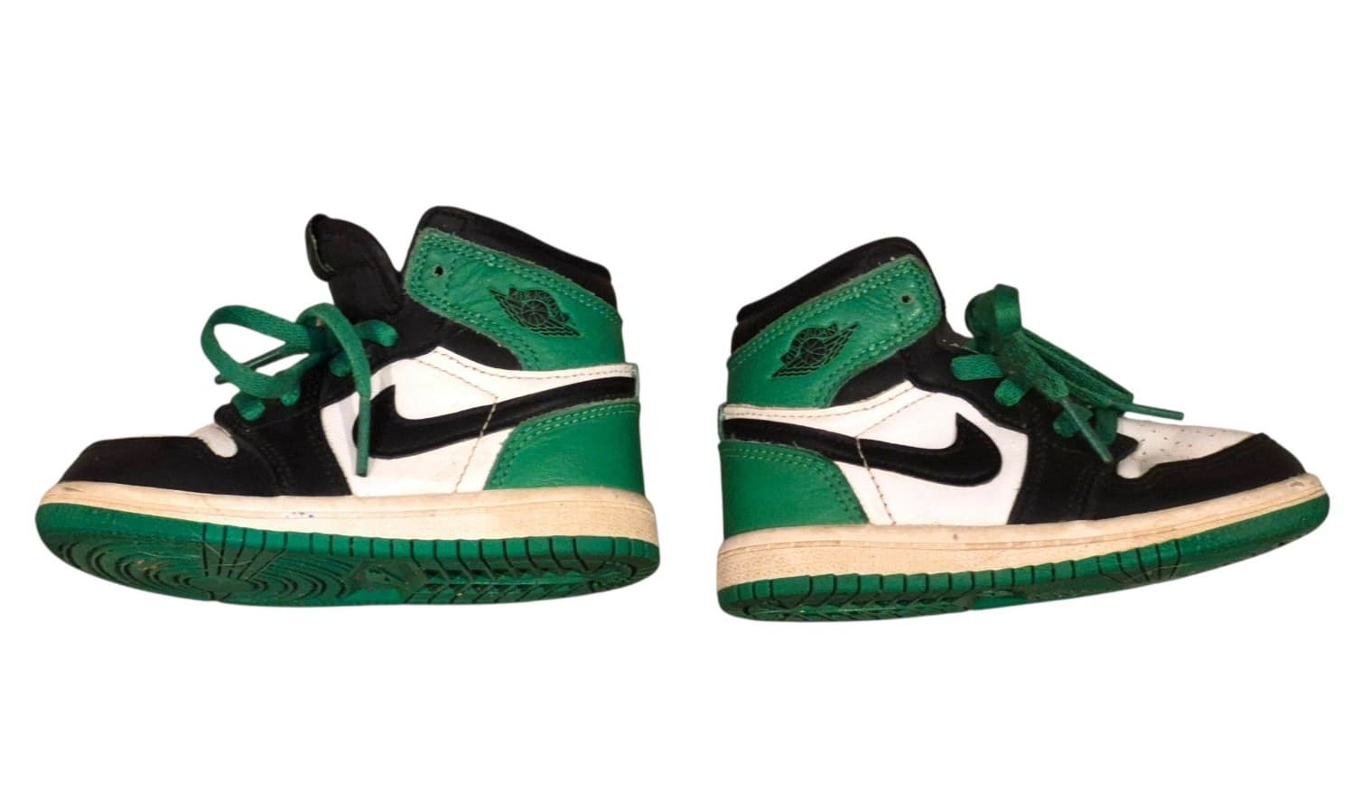 Nike Air Jordan 1 High OG Lucky Green 7C Toddler Hightops - Thumbnail 4