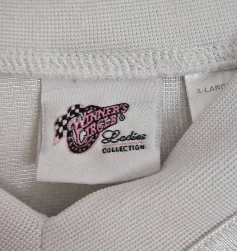 VTG WINNERS CIRCLE LADIES MESH JERSEY CROP TOP DALE JR BUDWEISER XL - Thumbnail 6