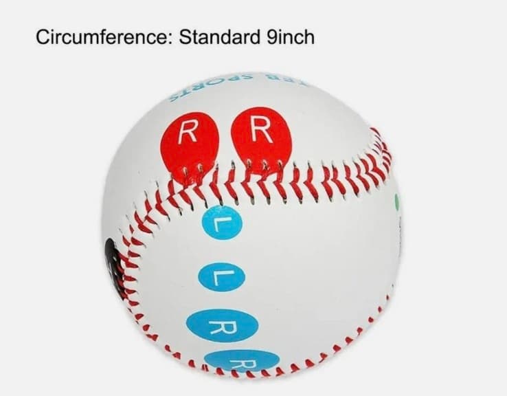 TFB Sports Pitch Training Baseball - Grip Trainer Hardwood Core - Thumbnail 3
