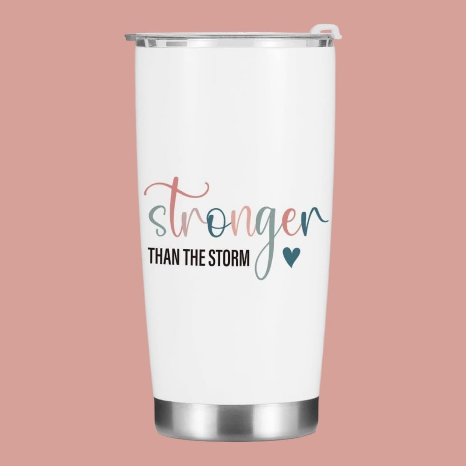 NEW 20oz Stainless Steel Vacuum Insulated Travel Mug - Thumbnail 2