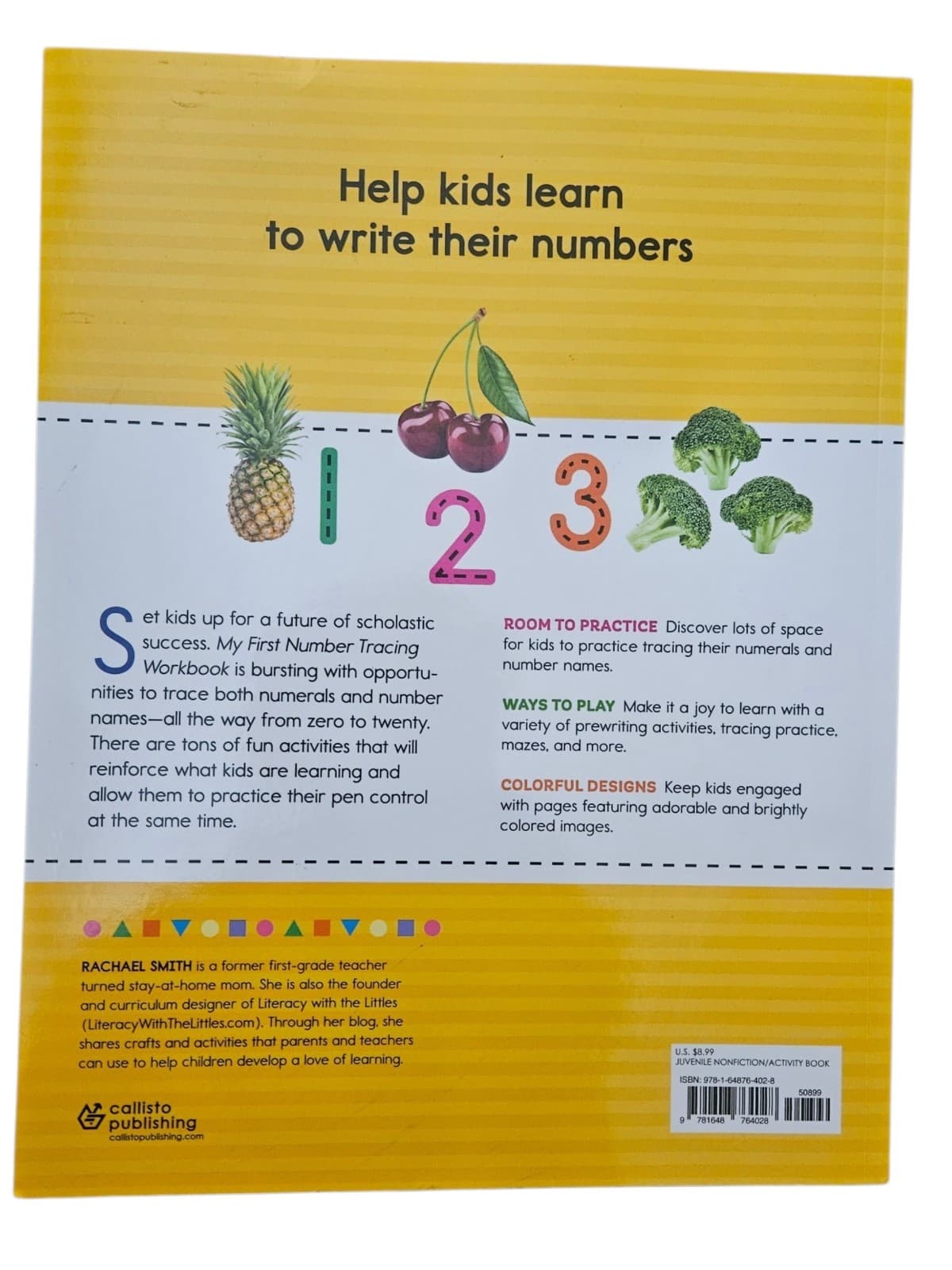 My First Number Tracing Workbook: Practice Pen Control with Numbers - Thumbnail 2
