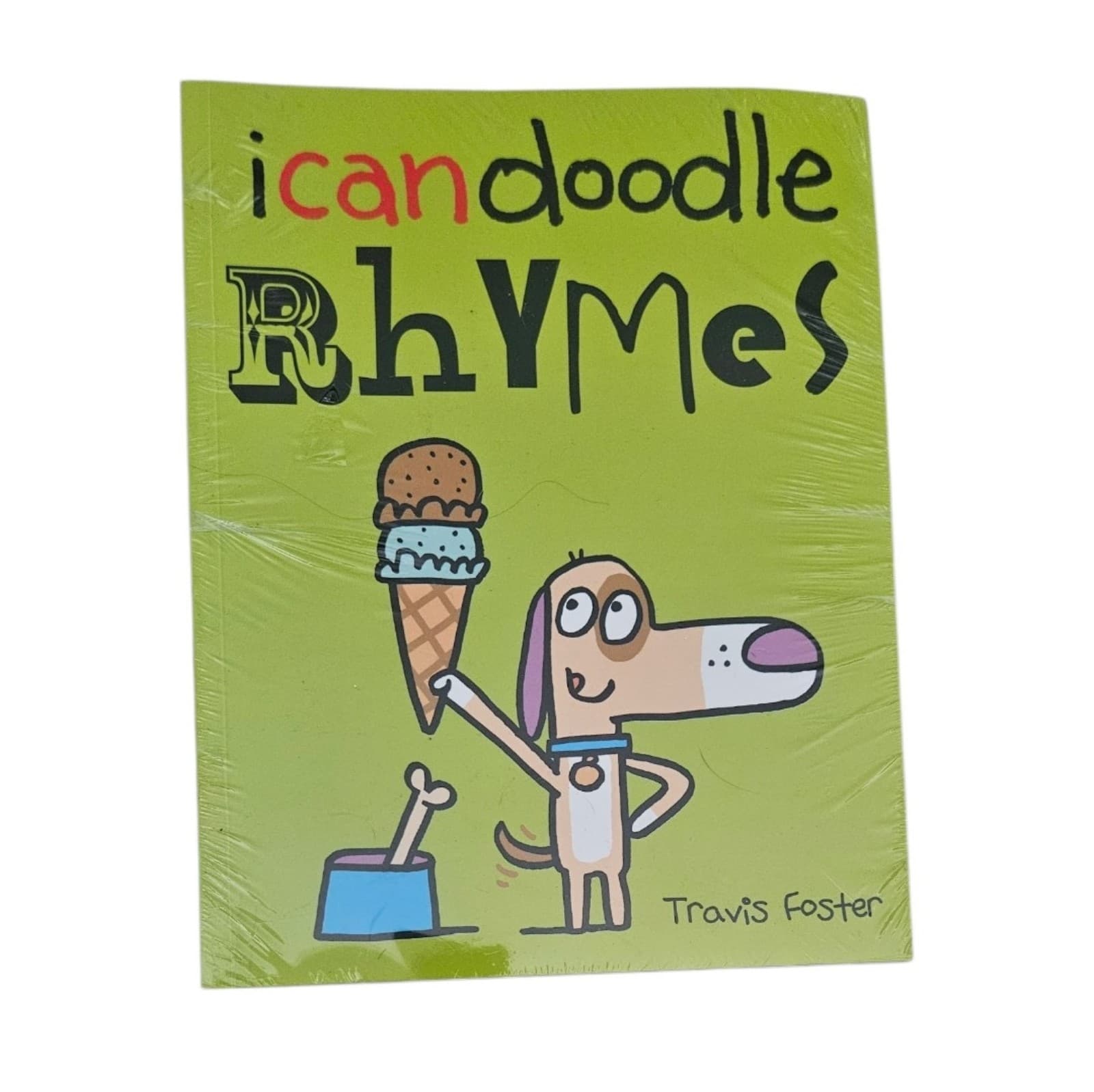 I Can Doodle Rhymes Kids Activity Book Travis Foster Phonics NEW SEALED - Thumbnail 4