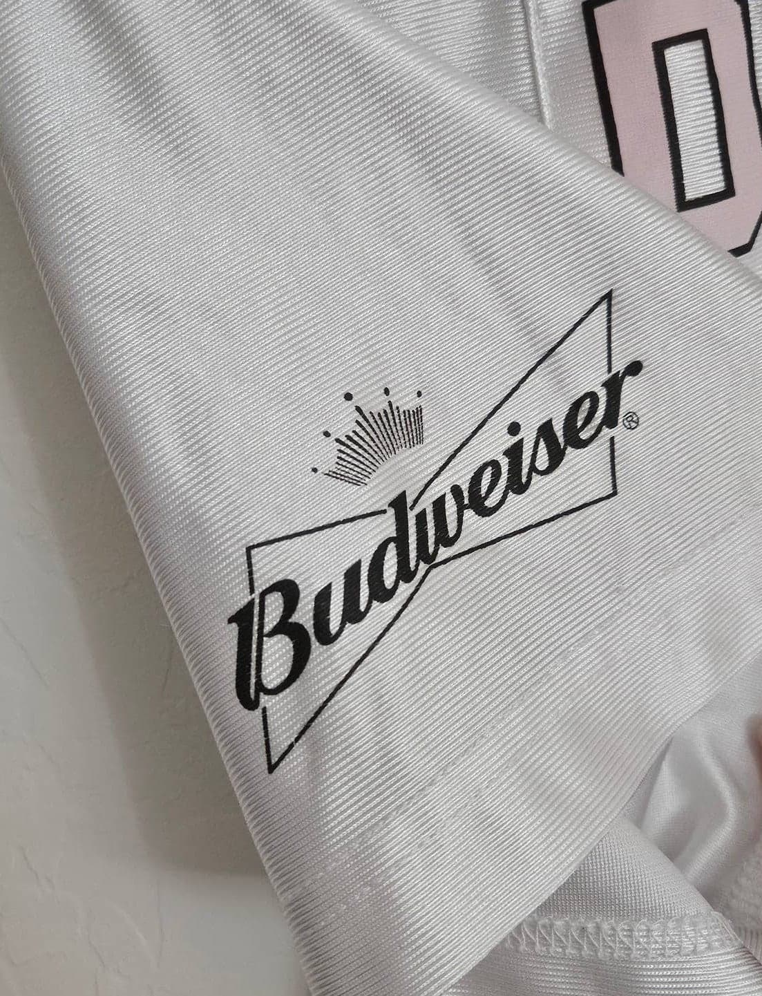 VTG WINNERS CIRCLE LADIES MESH JERSEY CROP TOP DALE JR BUDWEISER XL - Thumbnail 7