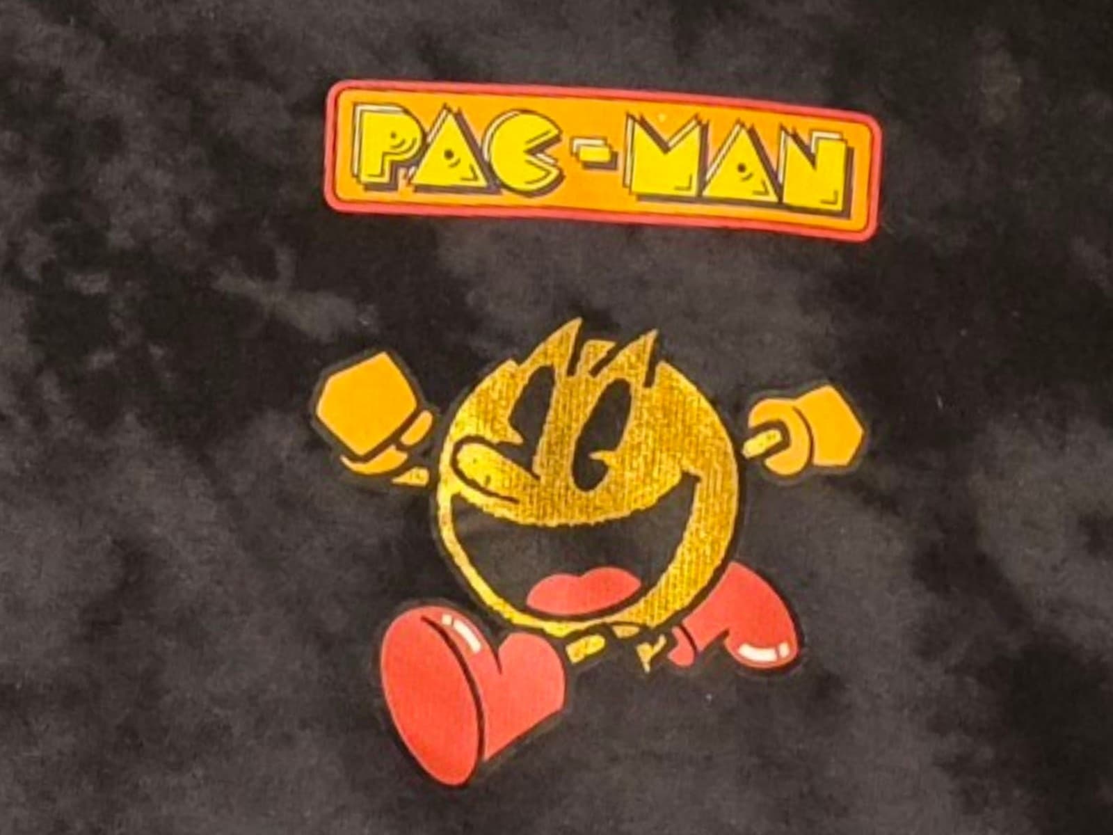 Pac-Man Kids Size L 10/12 Black Tie Dye Hoodie Bandai Namco Retro Gaming - Thumbnail 8
