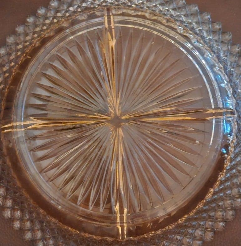 Depression Glass Miss America Pink Relish Dish by Anchor Hocking - Thumbnail 7
