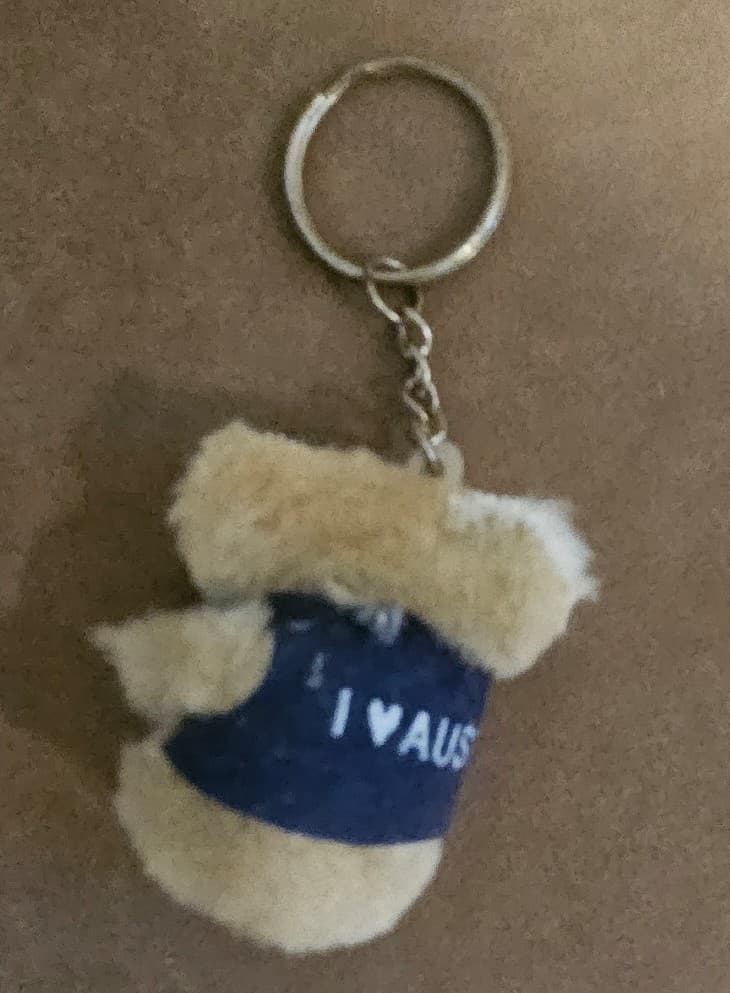 Vintage Koala Bear Keychain - Thumbnail 2