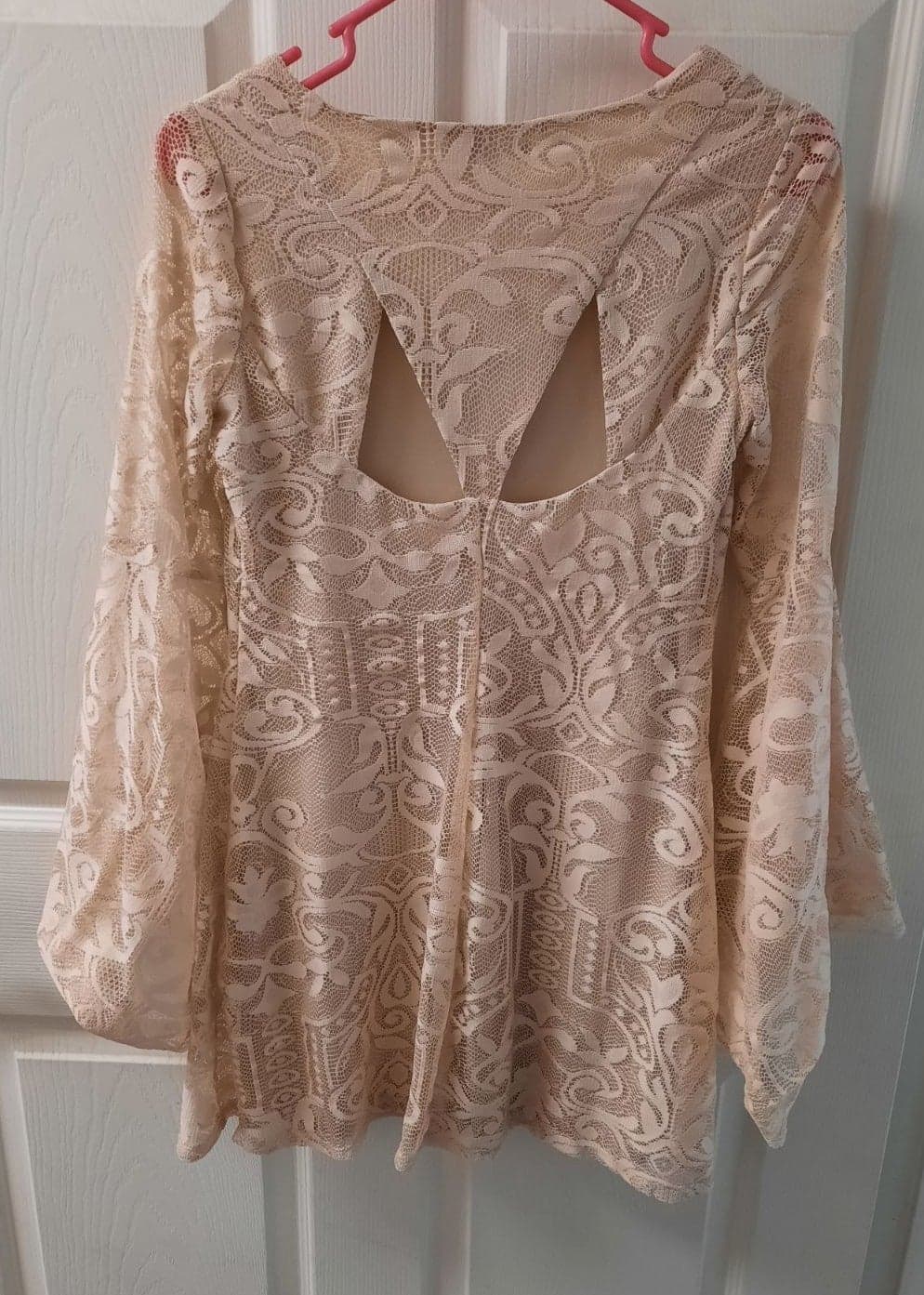 Size XS Juniors Lace Dress - Thumbnail 2