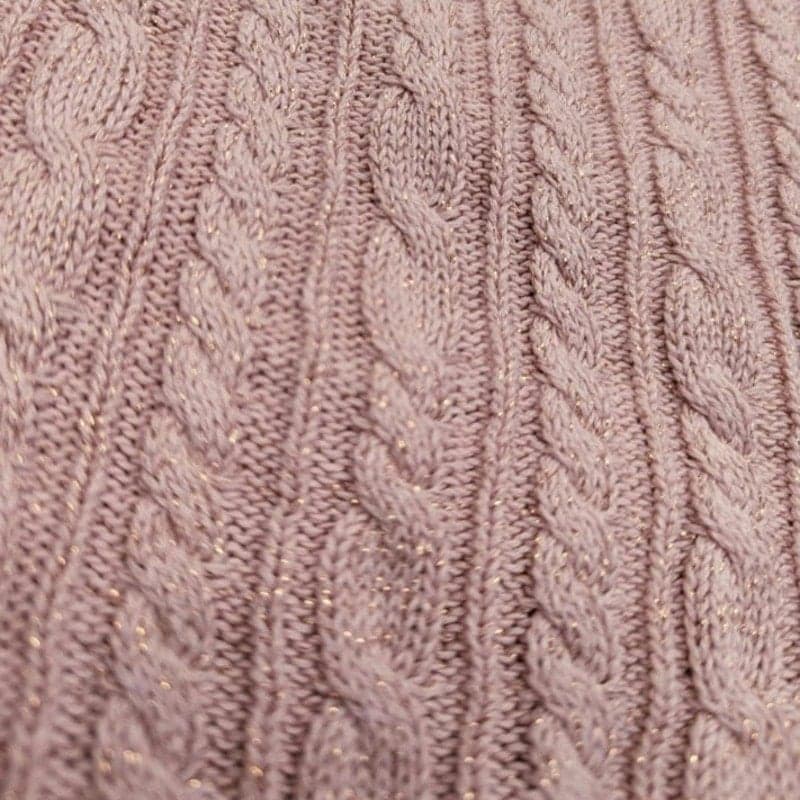 Croft & Barrow Women's Size Large V-Neck Cable Knit Sweater - Thumbnail 2