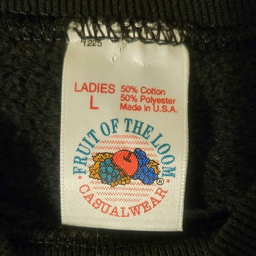 Vintage Scottie Christmas Sweatshirt Womens Size L - Thumbnail 5