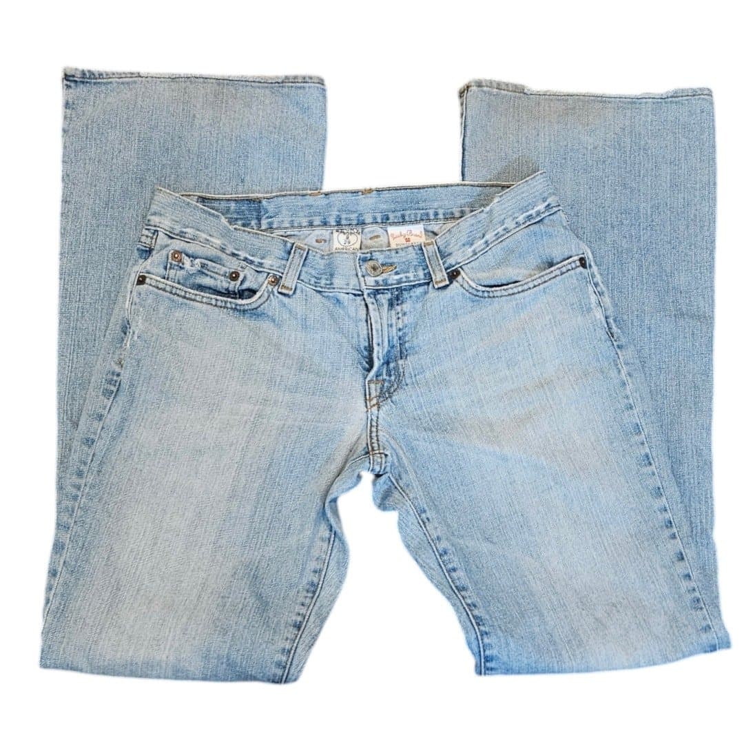 Vintage Lucky Brand Charmed Fit Distressed Jeans Size 8 - Thumbnail 3