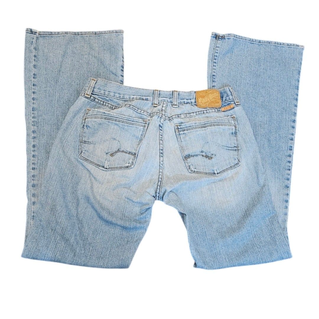 Vintage Lucky Brand Charmed Fit Distressed Jeans Size 8 - Thumbnail 2