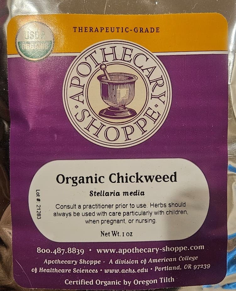 Organic Chickweed 1 oz - Thumbnail 2