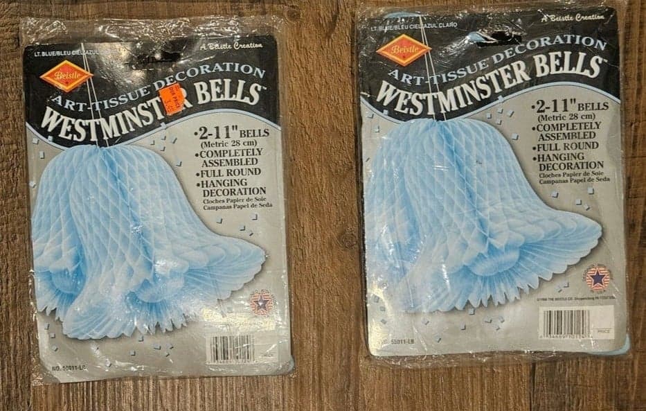 Vintage Beistle Art-Tissue Decoration Lot - Thumbnail 3