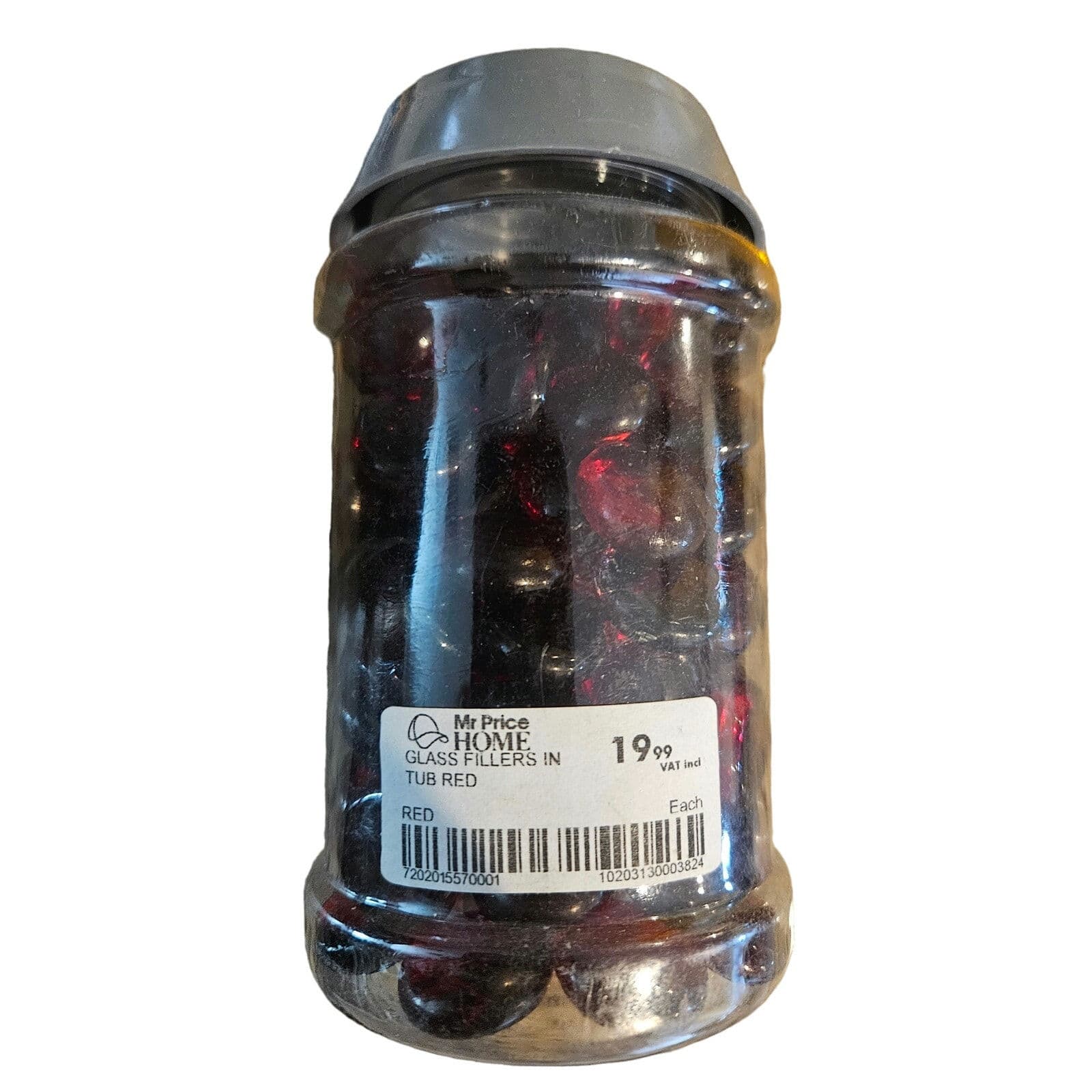 Red Glass Decorative Handmade Beads - Thumbnail 4