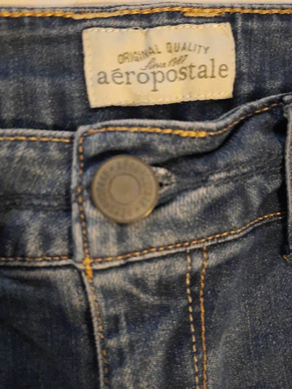 Size 3/4 Aeropostle Denim Shorts - Thumbnail 3