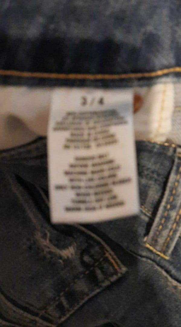 Size 3/4 Aeropostle Denim Shorts - Thumbnail 4