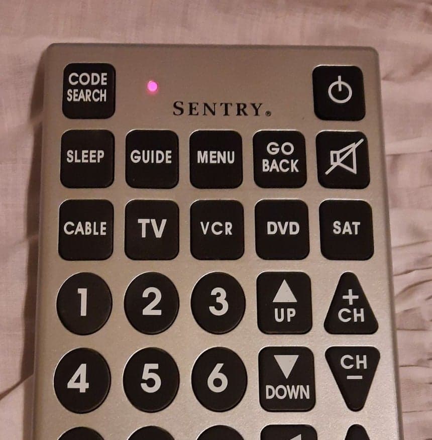 Sentry Really Big Universal Remote - Thumbnail 2