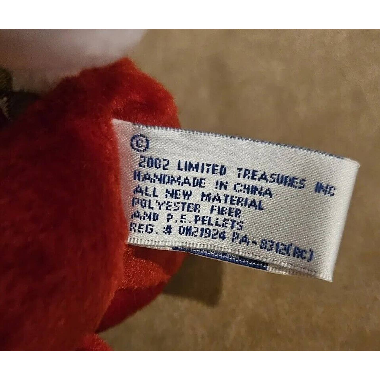 Limited Treasures Bear Claus- The Christmas Bear 1999-02 Handmade Treasure Bear - Thumbnail 6