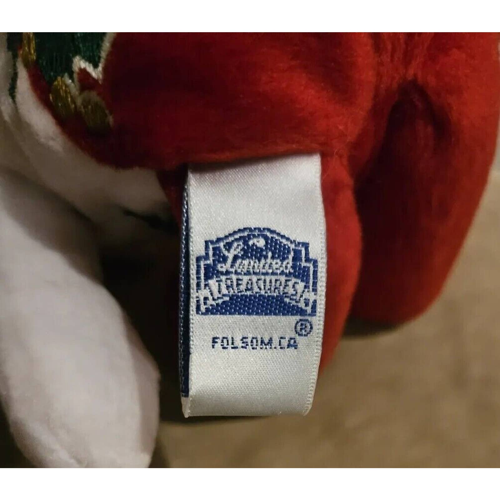 Limited Treasures Bear Claus- The Christmas Bear 1999-02 Handmade Treasure Bear - Thumbnail 5