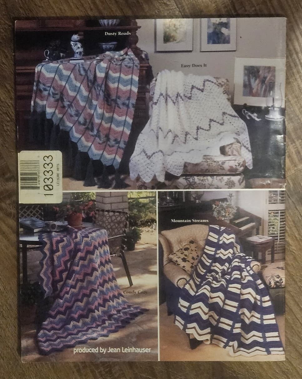 Ultimate Ripple Afghan Book Soft Cover - Thumbnail 2