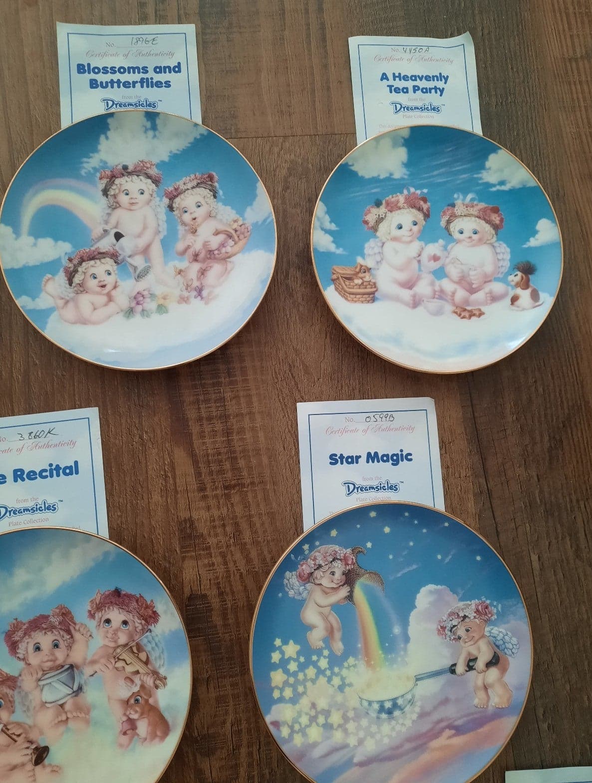 Set of 12 Dreamsicles Collector Plates - Thumbnail 4