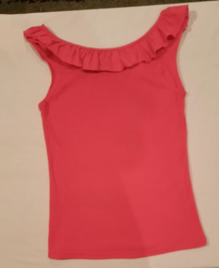 Size XL Ruffled Tank - Thumbnail 2