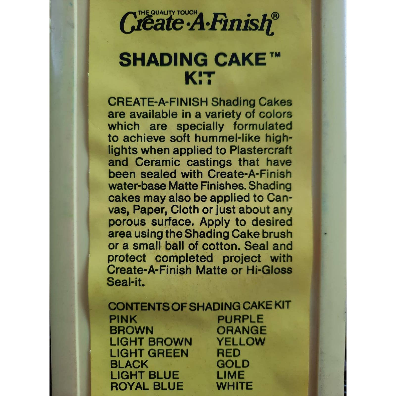 Shading Cake Kit Create-a-finish - Thumbnail 4