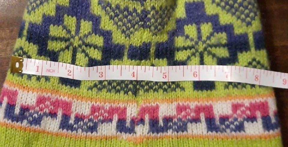 Girls Double-sided Peruvian Winter Hat - Thumbnail 8