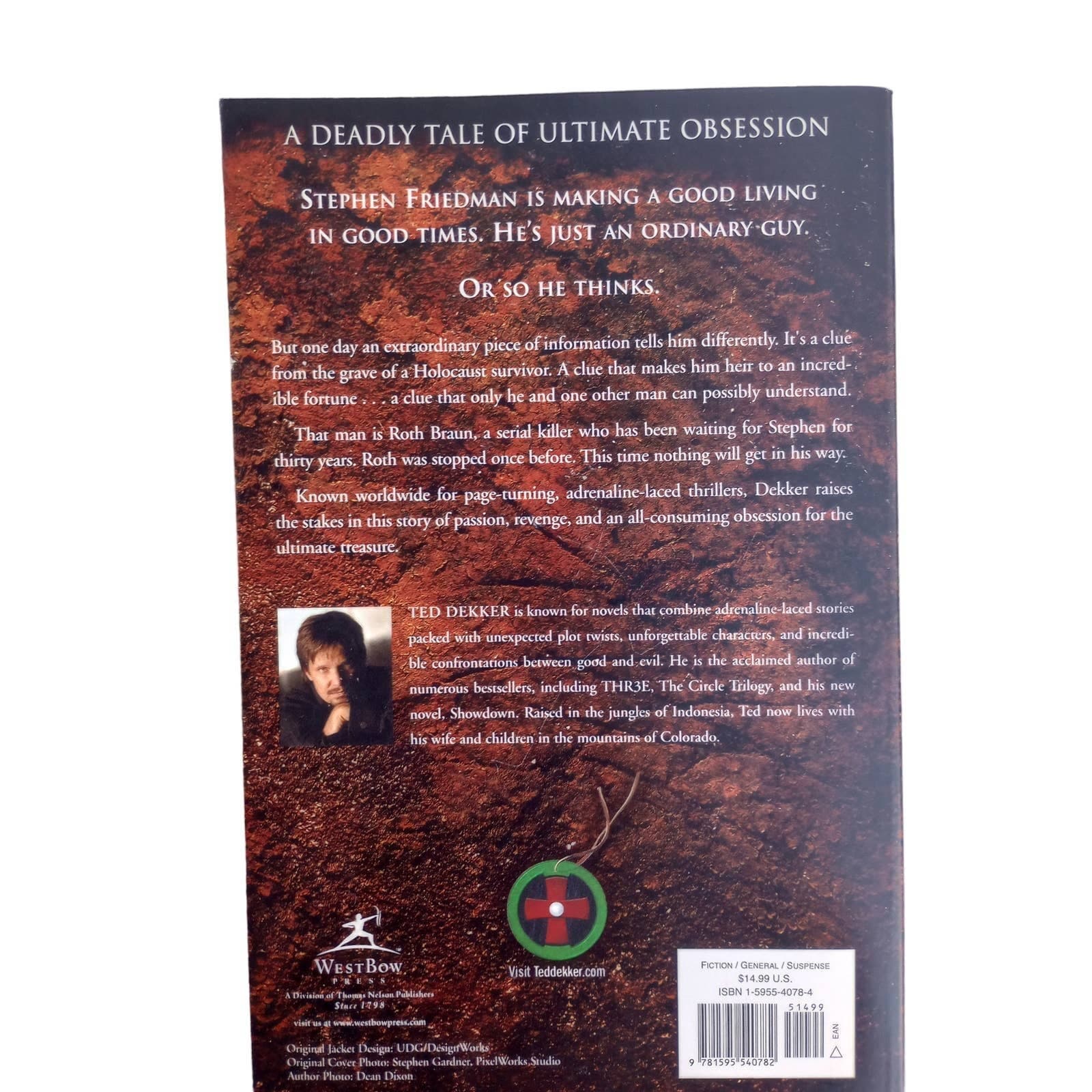 Obsessed by Ted Dekker 2005 Paperback - Thumbnail 2