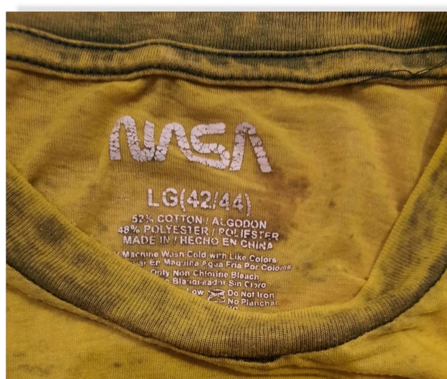 Mens Large NASA T-Shirt - Thumbnail 3