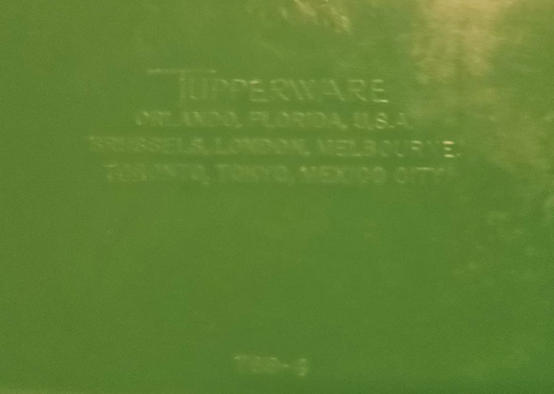 Vintage Tupperware 3 Piece Set - Thumbnail 5